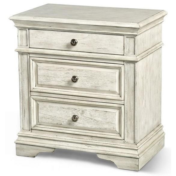 Steve Silver Highland Park 3Drawer Nightstand A1 Furniture